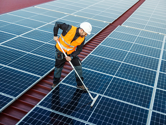 Trojan-solar-panel-cleaning